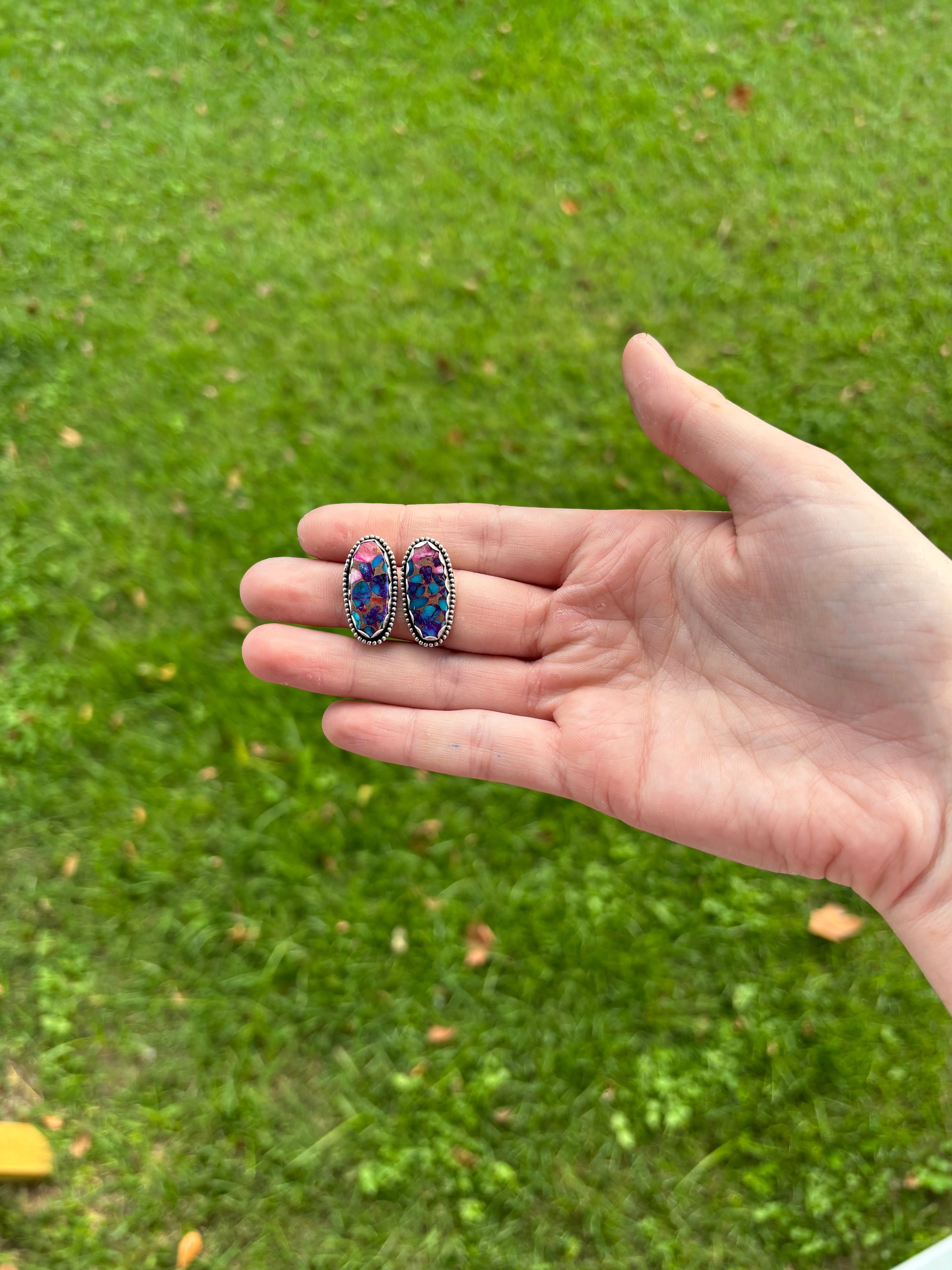 The Violet Earrings
