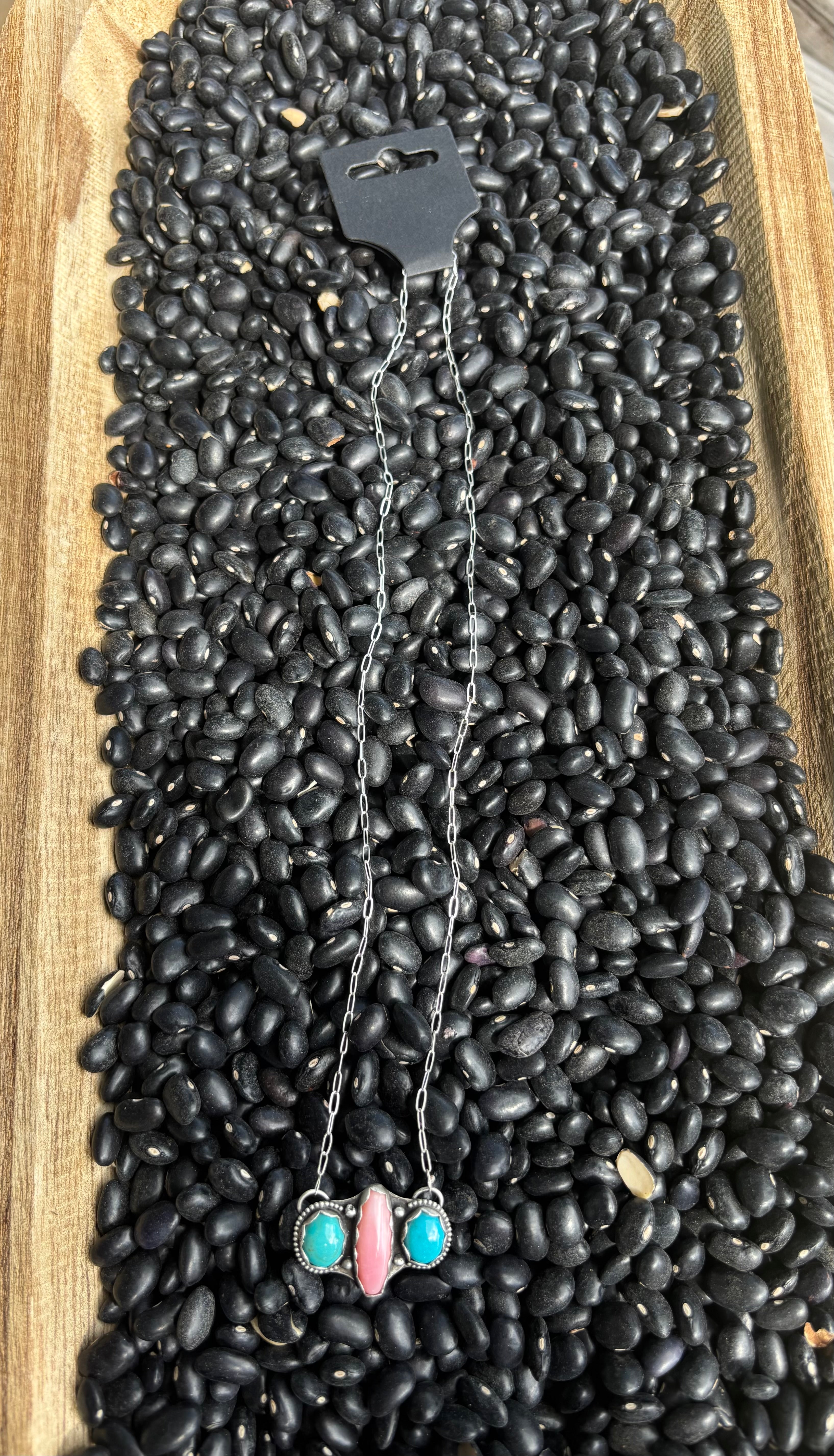 Sleeping Beauty Turquoise and Pink Conch