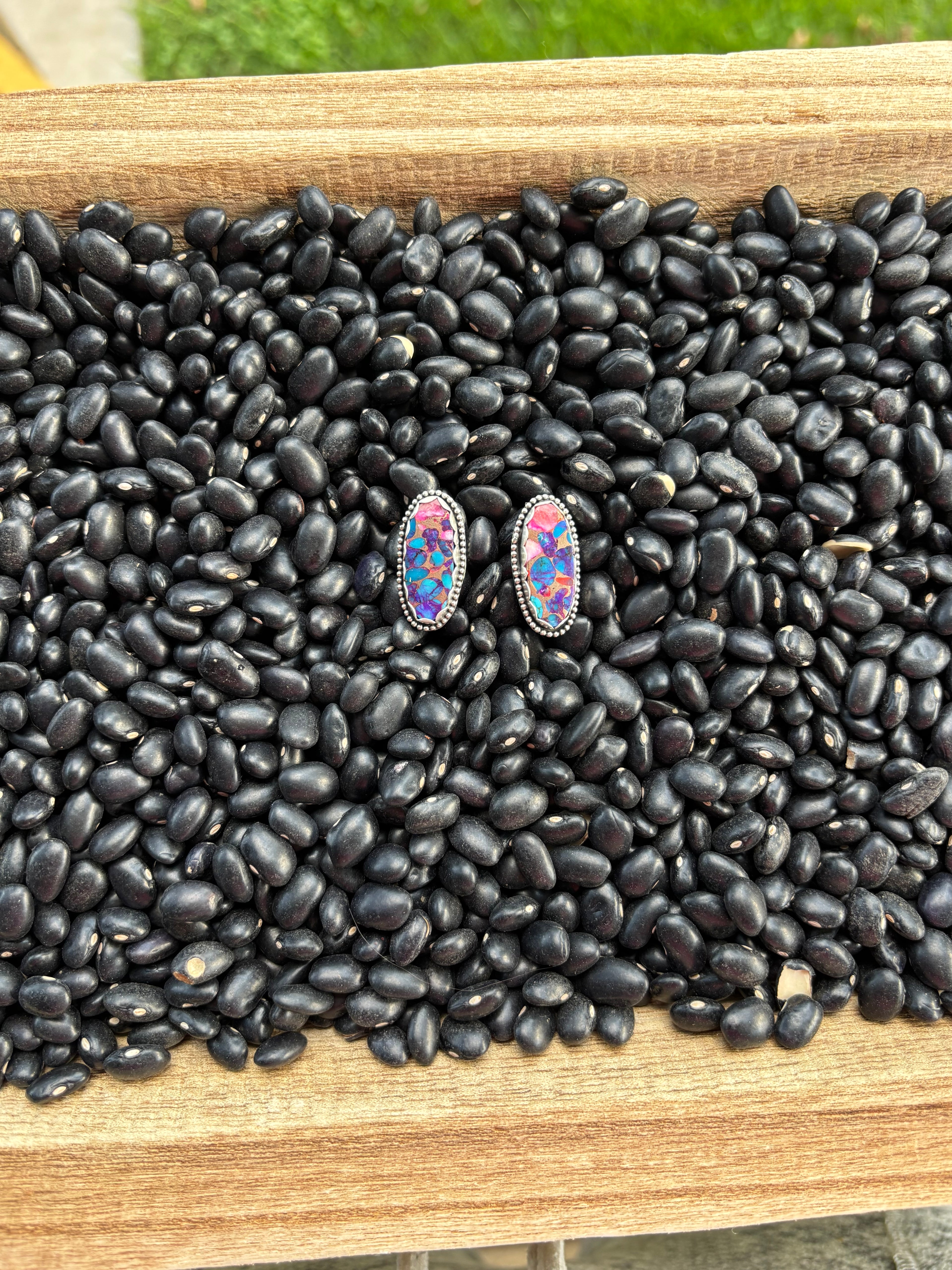 The Violet Earrings